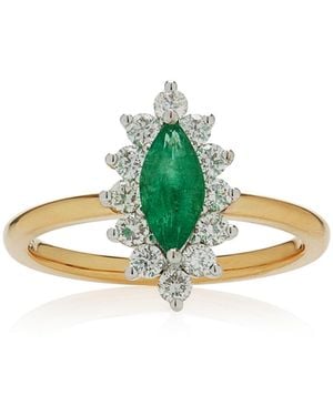 Yvonne Léon Pompadour 18K Emerald Ring - Green