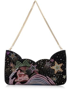 Christian Louboutin Hot Chick Starlight Strass Baguette - Black