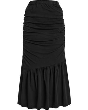 Merlette Noor Cotton-Jersey Skirt - Black