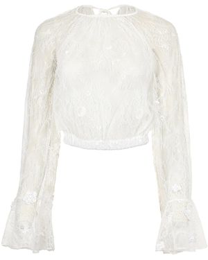 Francesca Miranda Alba Lace Blouse - White