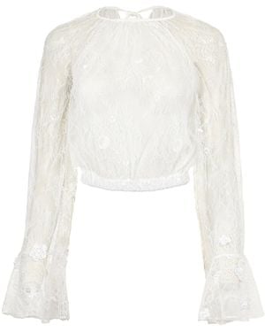 Francesca Miranda Alba Lace Blouse - White
