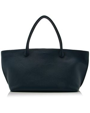 LIE STUDIO The Eva Leather Weekend Tote Bag - Black