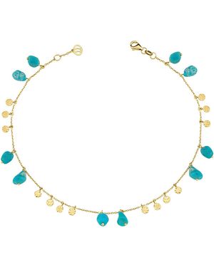 Charms Company Fallen Sky Anklet - Blue
