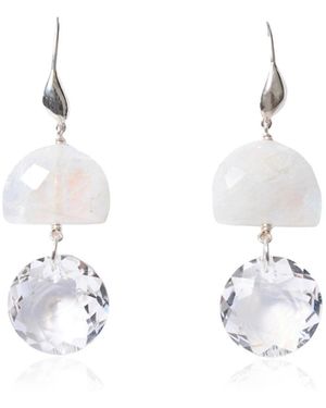 Chan Luu Labyrinth Duo Earrings - Metallic