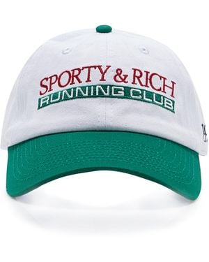 Sporty & Rich Finish Line Hat - Green