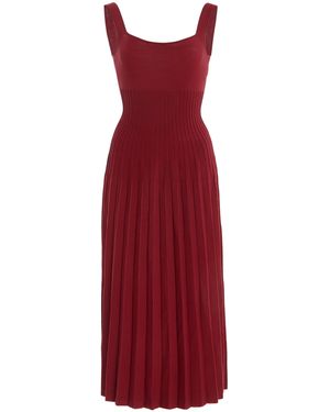 STAUD Ellison Dress - Red