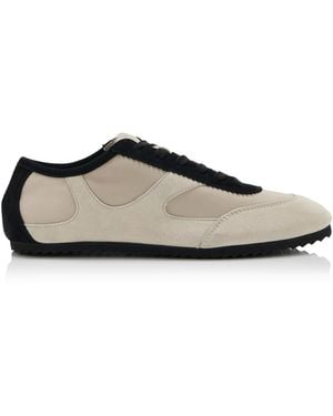 A.Emery Adams Suede-Trimmed Mesh Trainers - Multicolour