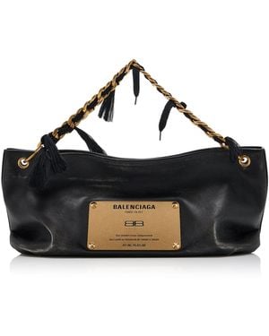 Balenciaga Lola Leather Carry All Bag - Black