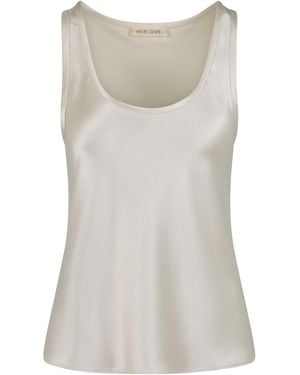 Heirlome Adau Silk Tank Top - White