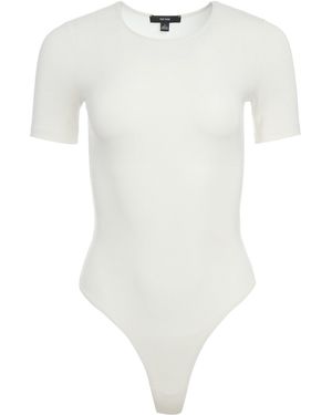 The Park Penny Pyratex Power 3 Thong Bodysuit - White
