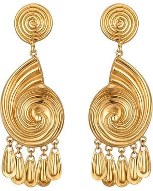 Juju Vera Eliza Sterling Silver Earrings - Metallic