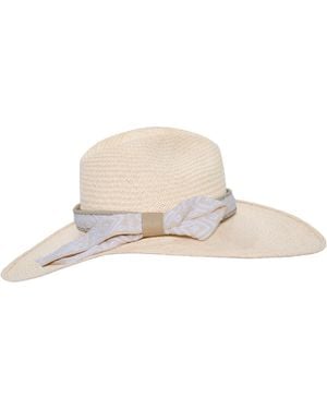 Johanna Ortiz Coastal Ballet Palm Sun Hat - White
