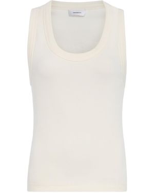 Wardrobe NYC Scoop Neck Tank - Natural