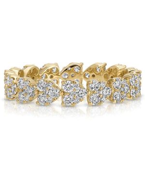 EF Collection Endless Love 14K Diamond Eternity Bang - Metallic