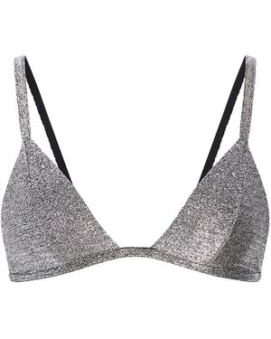 Aflalo Neris Triangle Bra - Metallic