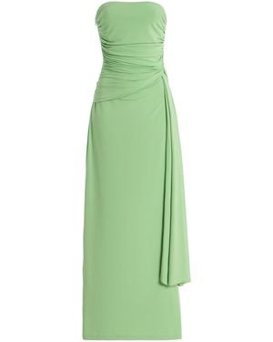 Significant Other Exclusive June Ruched Jersey Maxi Dress - Green