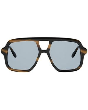 Loewe Slim Square-frame Acetate Sunglasses - Blue