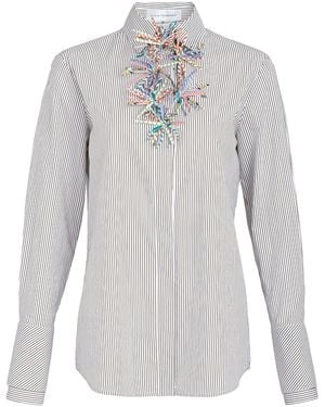 Silvia Tcherassi Karena Cotton Shirt - White