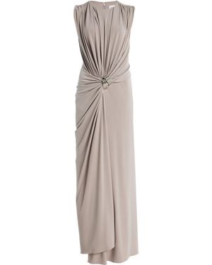 Brandon Maxwell Exclusive Serene Jersey Dress - Metallic