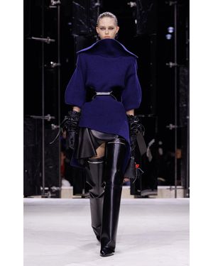 Givenchy New Giant Bow Belt - Blue