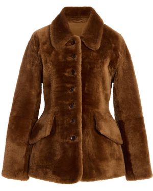 By Malene Birger Adeline Shearling Jacket - Brown