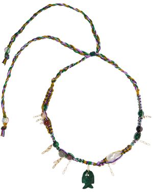 Joie With Envy 18K Multi-Stone Necklace - Green