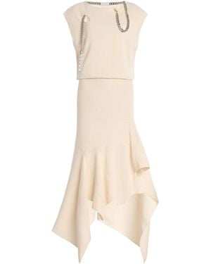Niccolò Pasqualetti Ancora Knit Cotton Dress - White