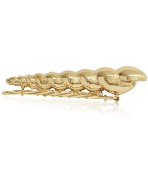 ALÉMAIS Ona Shell Hair Pin - Metallic