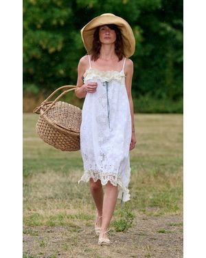 SKALL Etna Cotton Short Dress - Green