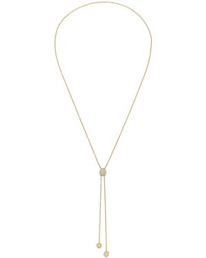Octavia Elizabeth Diamond Coast Lariat Necklace - Metallic