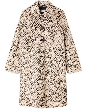 Rohe Cheetah Pony Hair Coat - Natural