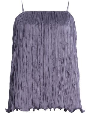 Posse Esme Plisse Cami Top - Purple