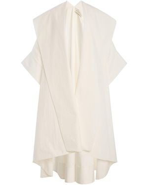 Kallmeyer Hugo Poplin Cloak - White
