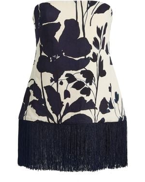 Cara Cara Benita Fringed Top - Blue