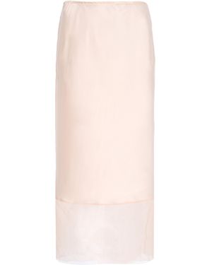 THE GARMENT Catania Silk Skirt - Pink