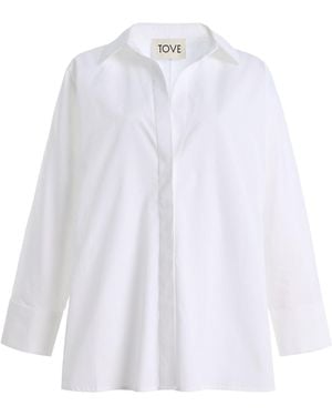 TOVE Immy Cotton Shirt - White