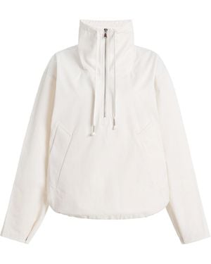 Agolde Lydia Cotton-Blend Jacket - White