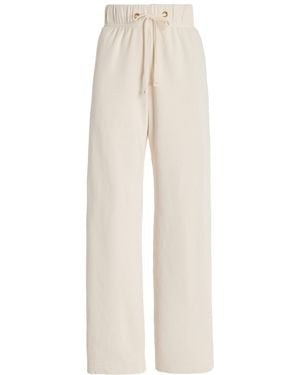 Les Tien Eazy Cotton Pants - White