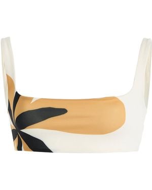 Cala De La Cruz Exclusive Francesca Bikini Top - White