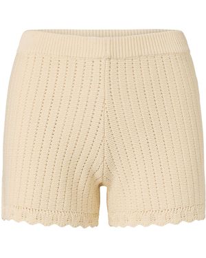 ROAME. Tilly Cotton Shorts - Natural