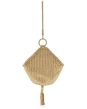 Bembien Exclusive La Isla Esme Woven Leather Bag - Metallic