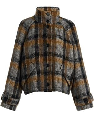 Jonathan Simkhai Virelle Wool-Blend Jacket - Black