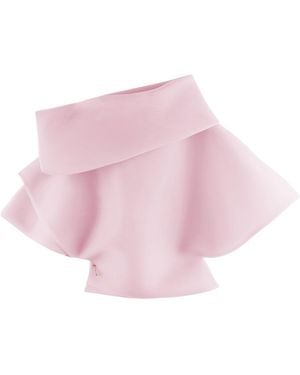 ARAKII Structured Sculptural Top Exclusive - Pink