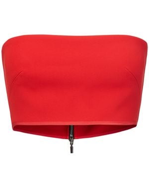 Maticevski Title Bustier - Red