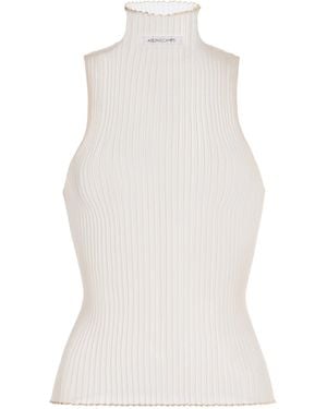 AISLING CAMPS Modern Mist Knit Top - White