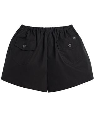 Prada Cotton Poplin Shorts - Black