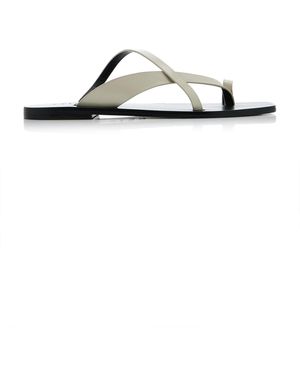 A.Emery Phyllis Leather Sandals - Black