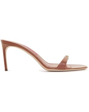 LUCASHEVA Exclusive La Isla Amelie Leather Sandals - Natural