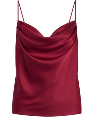 Heirlome Cleo Silk Top - Red