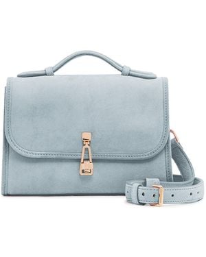 Gabriela Hearst Leonora Small Suede Bag - Blue